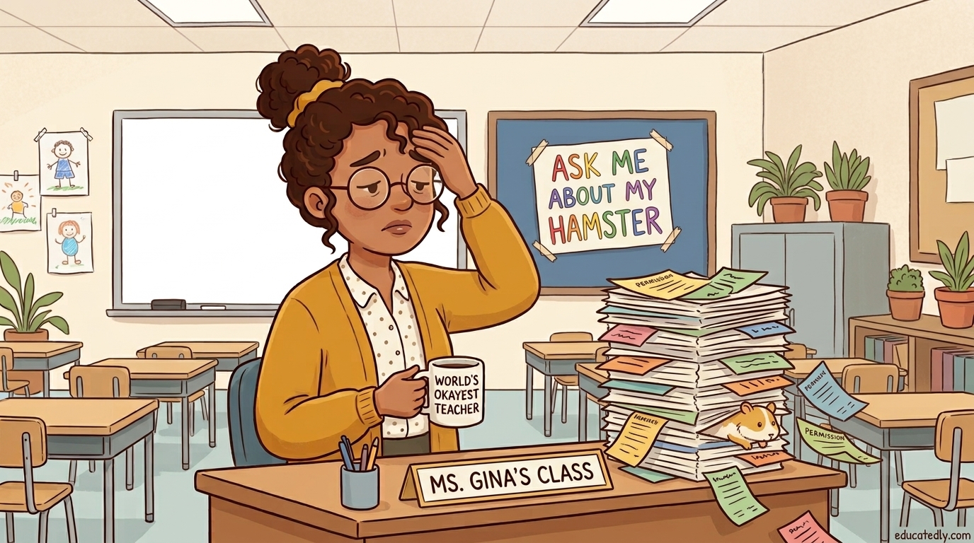 Ms. Gina's Hamster Missing
