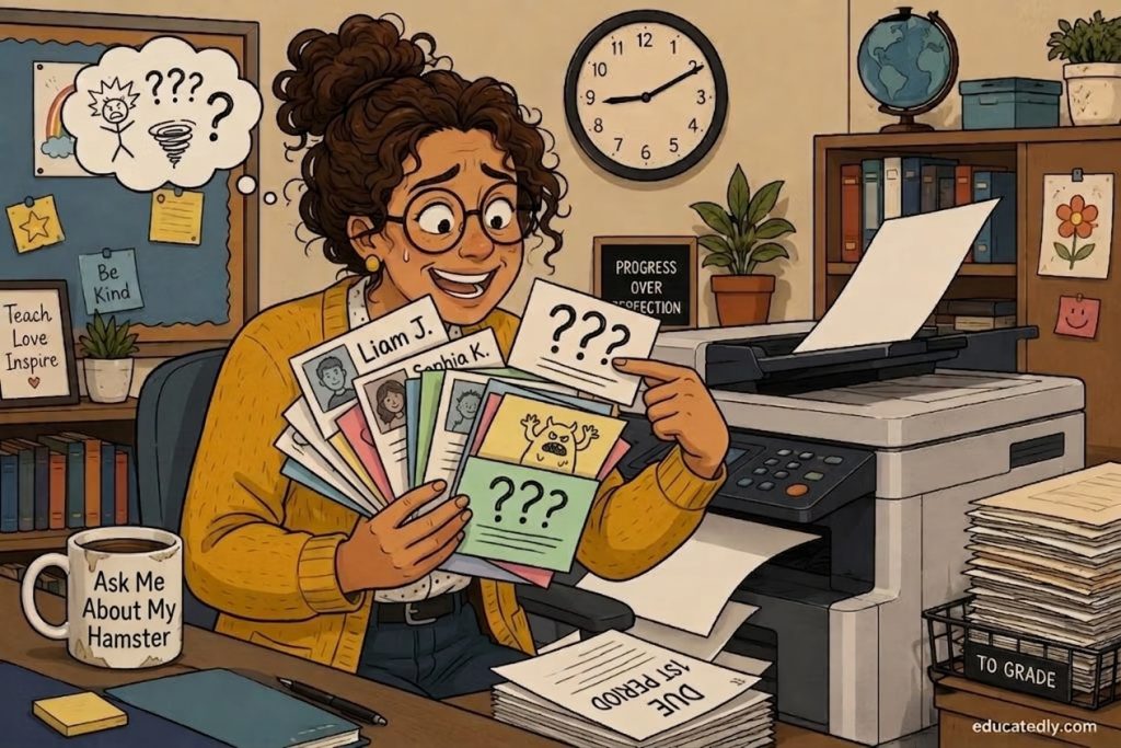 Ms. Gina Struggles to Remember Student Names