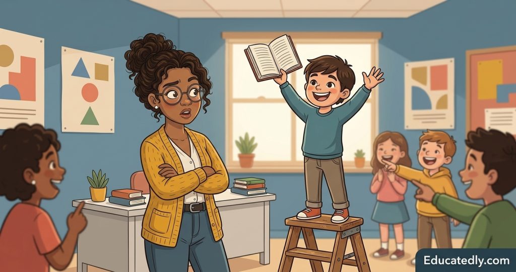 Honest Book Teacher Comic Story