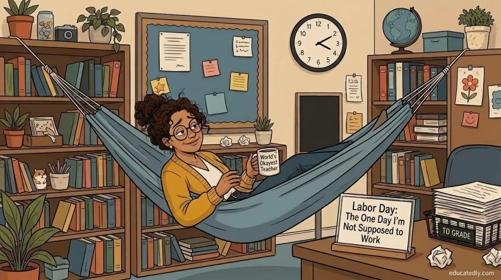 Ms. Gina Happy Labor Day Hamster Clue